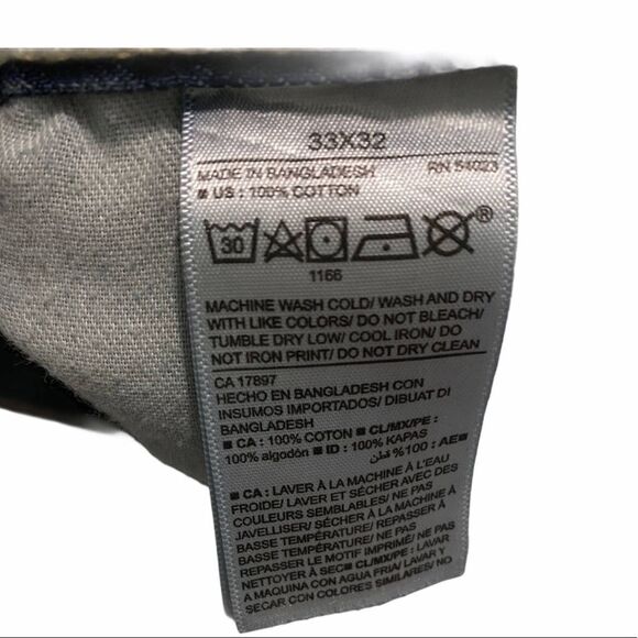 Old Navy Regular Dark Wash Jeans Blue 33x32 Men’s - Picture 3 of 9